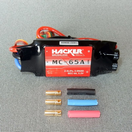 MC-65A controller for brushless electromotor